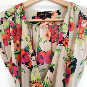 Yumi Kim floral wrap dress